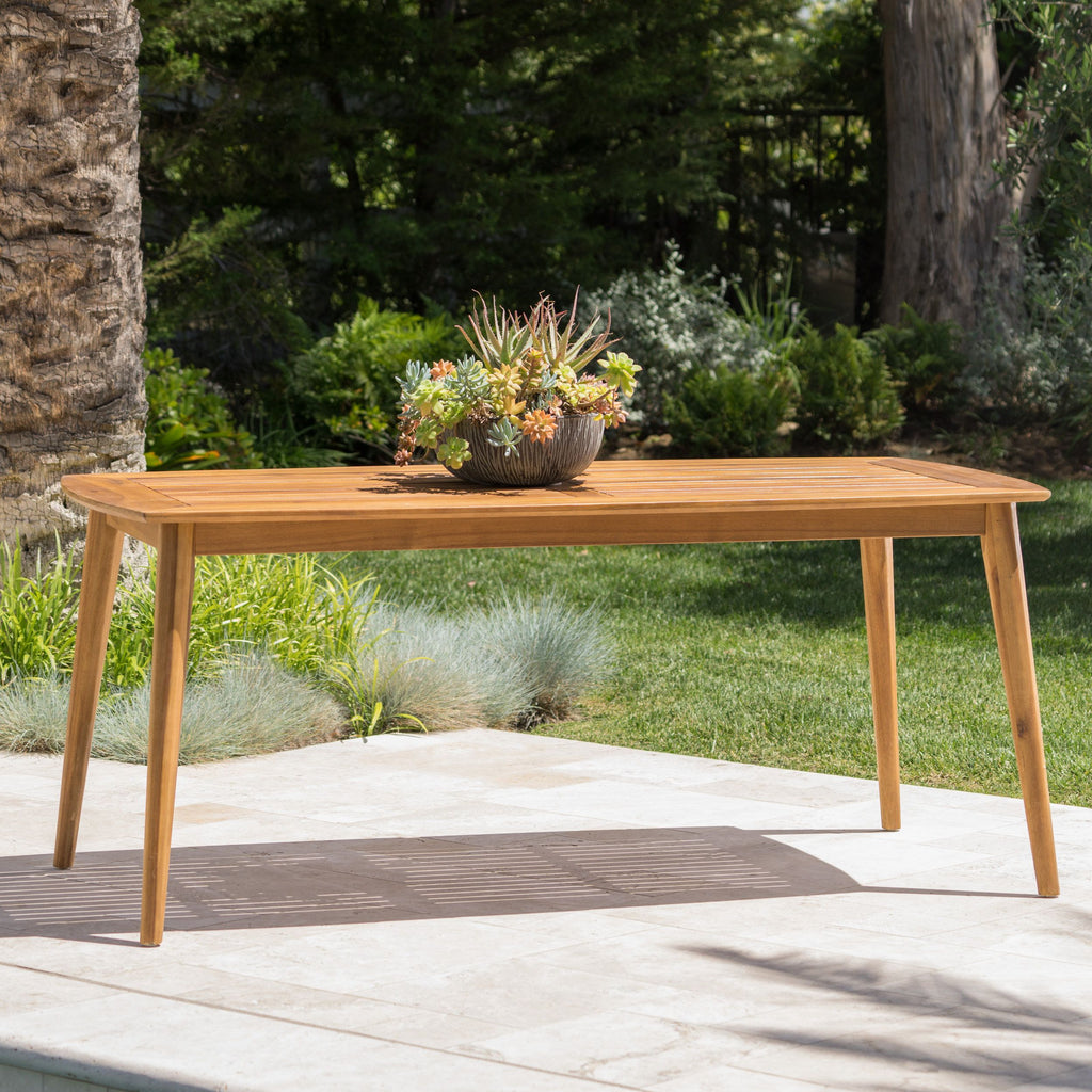 Yeah Depot - ACACIA WOOD DINING TABLE