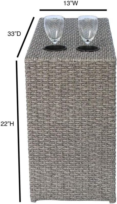 Yeah Depot - Shick Fully Assembled Outdoor Side Table