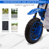 Yeah Depot - Aosom 12V Kids Motorcycle Dirt Bike Electric Battery-Powered Ride-On Toy Off-road Street Bike with Charging Battery, Training Wheels Blue