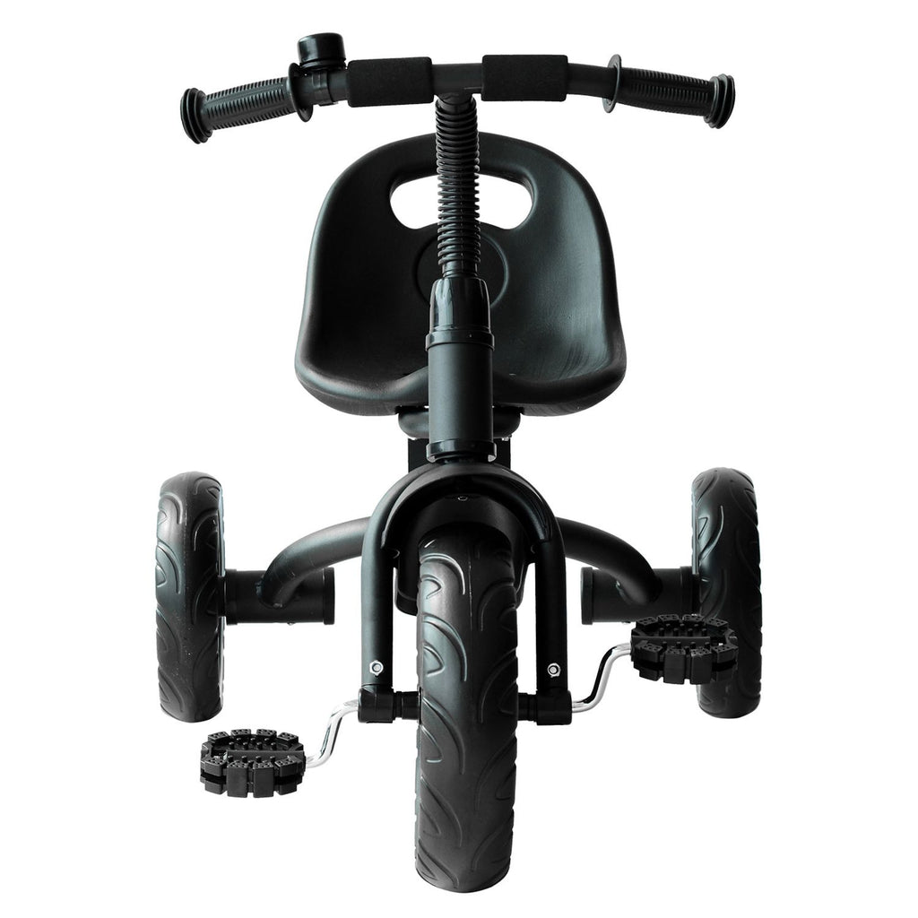 Yeah Depot - Qaba 3-Wheel Recreation Ride-On Toddler Tricycle With Bell Indoor / Outdoor - Black