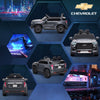 Yeah Depot - Aosom Chevrolet TAHOE Licensed Kids Ride on Car, 12V Battery Powered Kids Electric Car with Remote Control, Music, Lights, Horn, Suspension for 3-6 Years Old, Gray