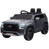 Yeah Depot - Aosom Chevrolet TAHOE Licensed Kids Ride on Car, 12V Battery Powered Kids Electric Car with Remote Control, Music, Lights, Horn, Suspension for 3-6 Years Old, Gray