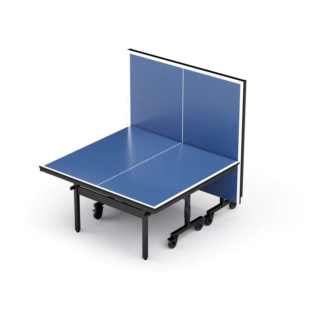 Yeah Depot - Table Tennis Table - 15mm Professional MDF Indoor Table Tennis Table with Table Tennis Net and Bats etc. Quick Assembly, Single Training Table, 108''L x 60''W x 30''H