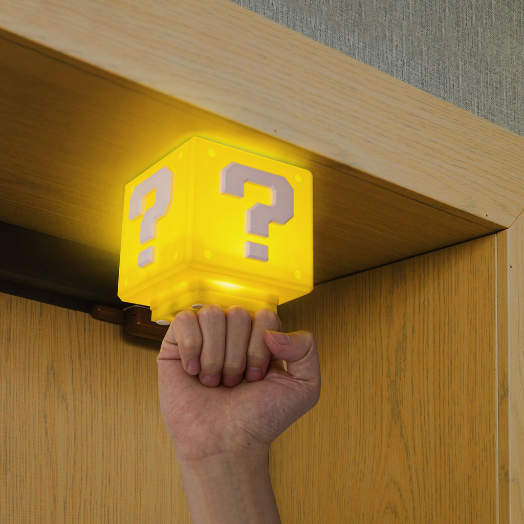 Ep Design Lab - Super Mario Night Light with Sound Effects, Block Night Light,Bedside Lamp, Desklamp for Kids and Fans, Birthday Gift, Holiday Gift