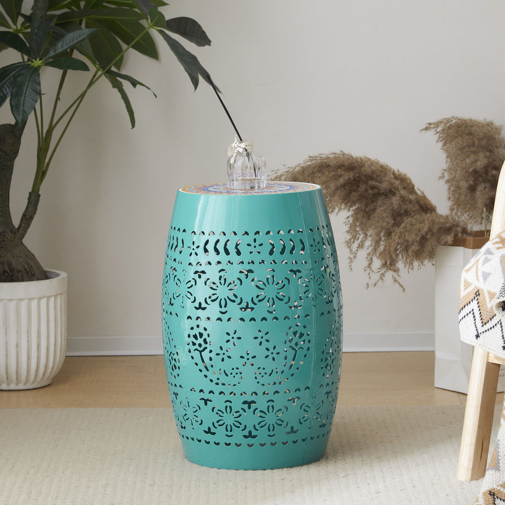 Yeah Depot - RUBY 12'' SIDE TABLE - TEAL