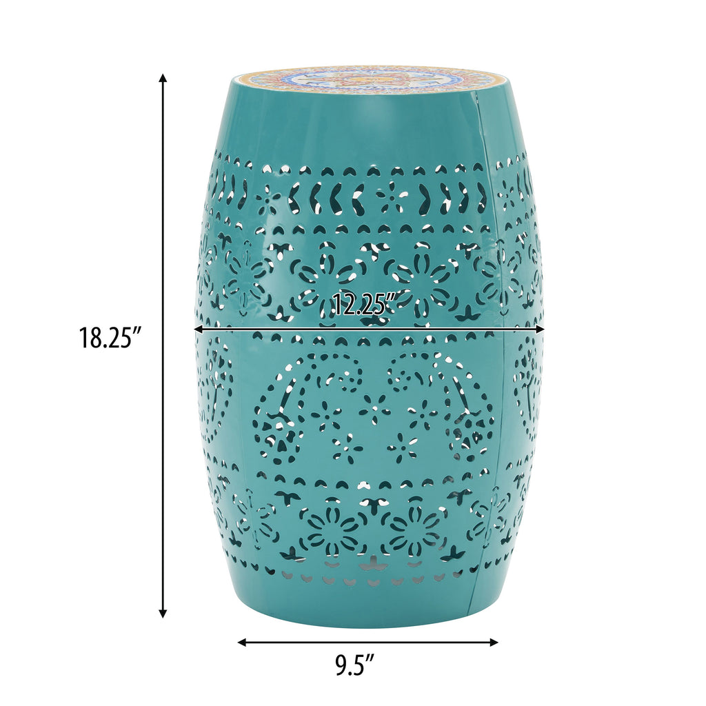 Yeah Depot - RUBY 12'' SIDE TABLE - TEAL