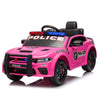 Yeah Depot - Licensed Dodge Charger,12v Kids ride on police car W/Parents Remote Control,anti-collision bar,Front& top alarm light design,Police car sticker,megaphone,three-speed,slow start,Four wheel suspension.