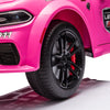 Yeah Depot - Licensed Dodge Charger,12v Kids ride on police car W/Parents Remote Control,anti-collision bar,Front& top alarm light design,Police car sticker,megaphone,three-speed,slow start,Four wheel suspension.