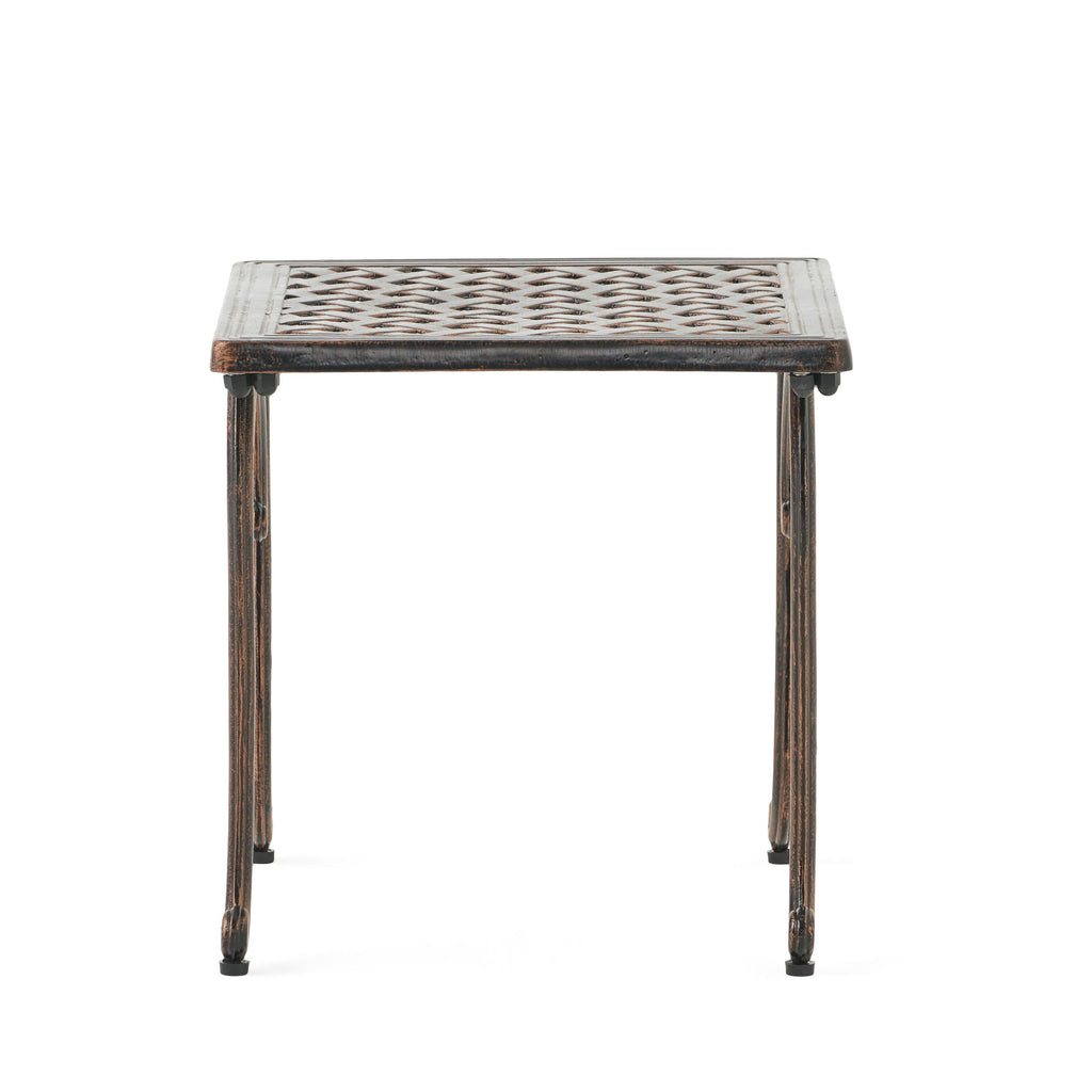 Yeah Depot - LAUGHLIN KD CAST END TABLE [SET OF 2 PCS]
