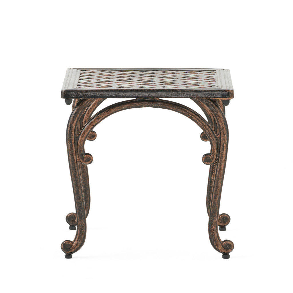 Yeah Depot - LAUGHLIN KD CAST END TABLE [SET OF 2 PCS]
