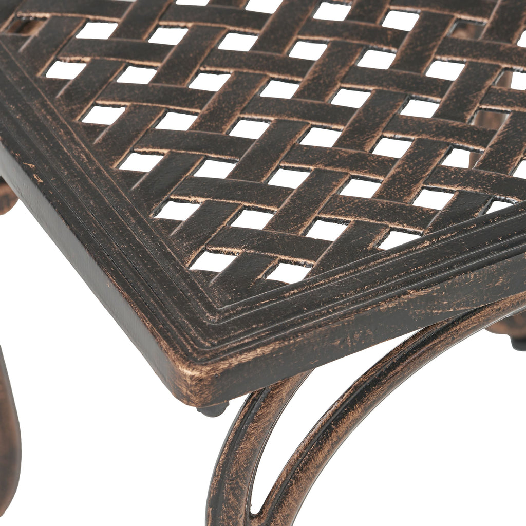 Yeah Depot - LAUGHLIN KD CAST END TABLE [SET OF 2 PCS]
