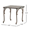 Yeah Depot - LAUGHLIN KD CAST END TABLE [SET OF 2 PCS]