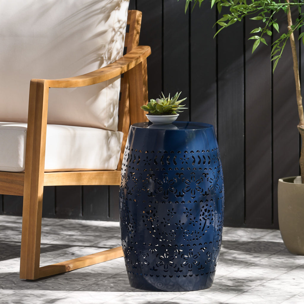 Yeah Depot - RUBY 12'' SIDE TABLE - NAVY