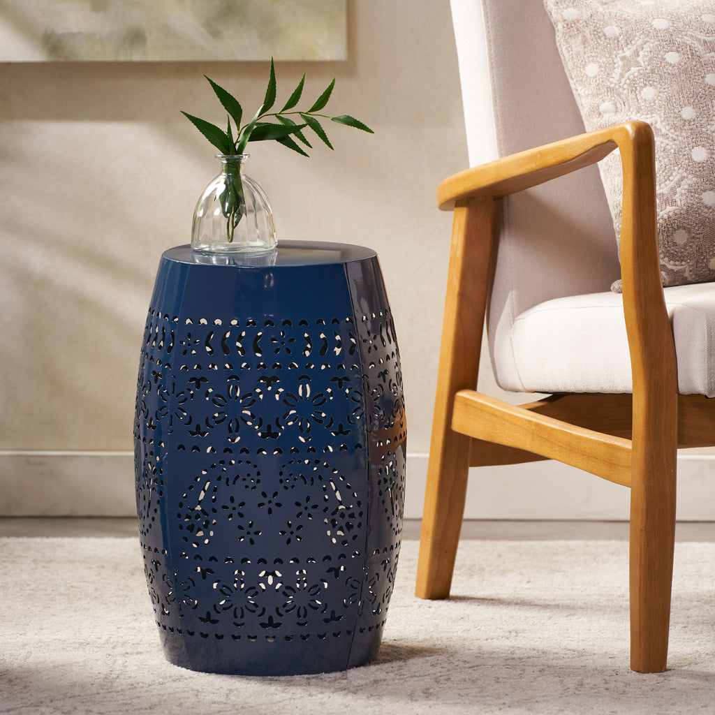 Yeah Depot - RUBY 12'' SIDE TABLE - NAVY
