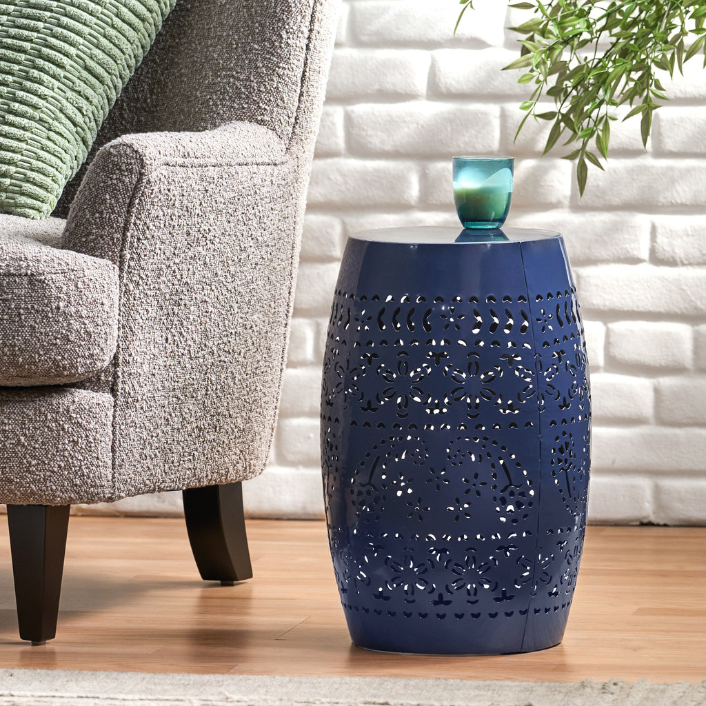 Yeah Depot - RUBY 12'' SIDE TABLE - NAVY