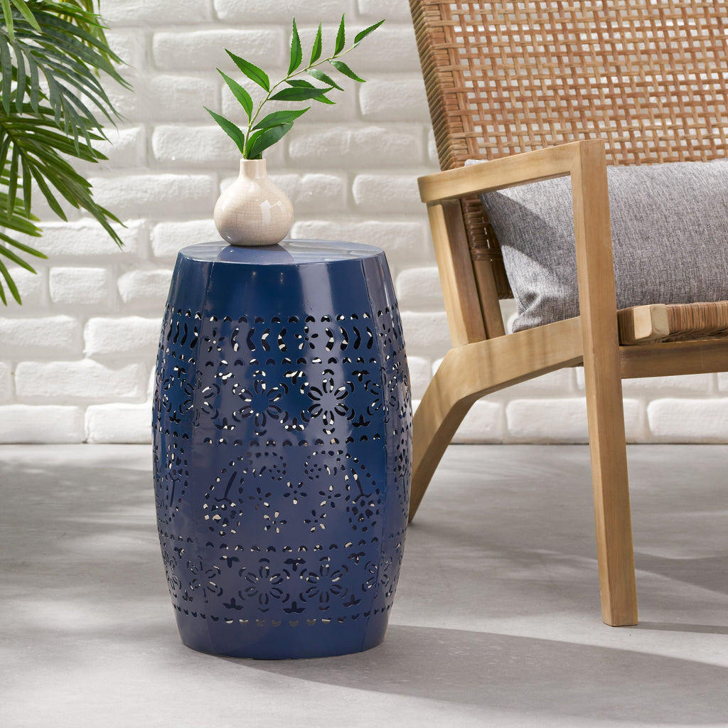 Yeah Depot - RUBY 12'' SIDE TABLE - NAVY