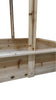 Yeah Depot - Children's Wooden Sandbox with Adjustable Canopy, Sand box with cover for Garden, Sand Pit for Kids Wood Playset Beach Patio Outdoor Backyard - Upgrade Retractable, Natural