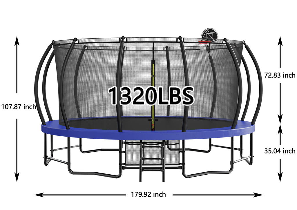 Yeah Depot - 15FT Big Trampoline