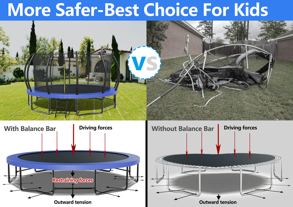 Yeah Depot - 15FT Big Trampoline
