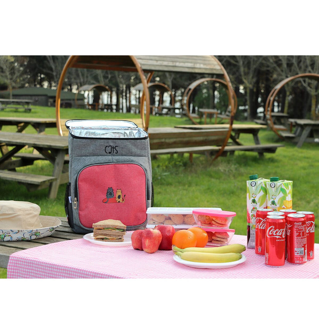 Sanal Magaza - Biggdesign Cats Insulated Backpack