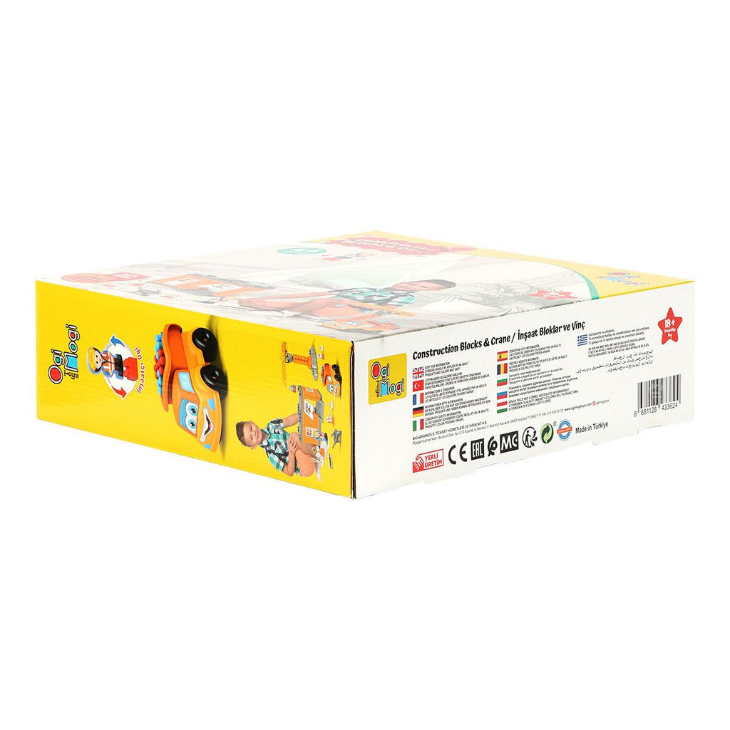 Sanal Magaza - Ogi Mogi Toys Construction Blocks & Crane 44 Pieces