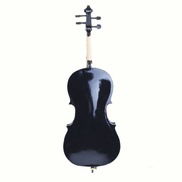 inQ Boutique - 4/4 Wood Cello Bag Bow Rosin Bridge Black (Old code:85409801)