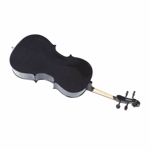 inQ Boutique - 4/4 Wood Cello Bag Bow Rosin Bridge Black (Old code:85409801)