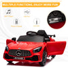 inQ Boutique - LEADZM Dual Drive 12V 4.5Ah with 2.4G Remote Control Mercedes-Benz Sports Car Red
