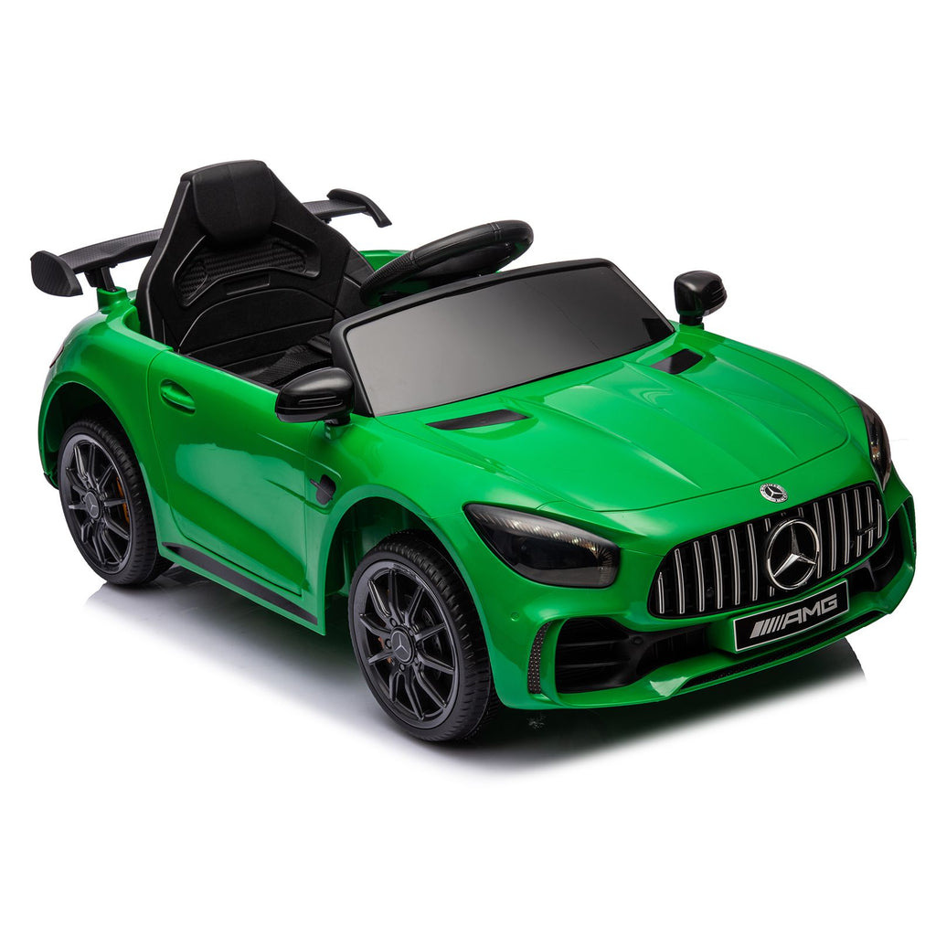 inQ Boutique - LEADZM Dual Drive 12V 4.5Ah with 2.4G Remote Control Mercedes-Benz Sports Car Green