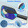 Eggracks by Global Phoenix - Pickleball Set 2 Fiberglass Paddles 4 Outdoor Indoor Balls Portable Carry Bag 2 Cooling Towel Lightweight Ergonomic Grip for Beginners Pros