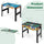 Hooya Imp.& Exp. - 12-in-1 Combo Game Table Set with Foosball Air Hockey Pool Chess and Ping Pong