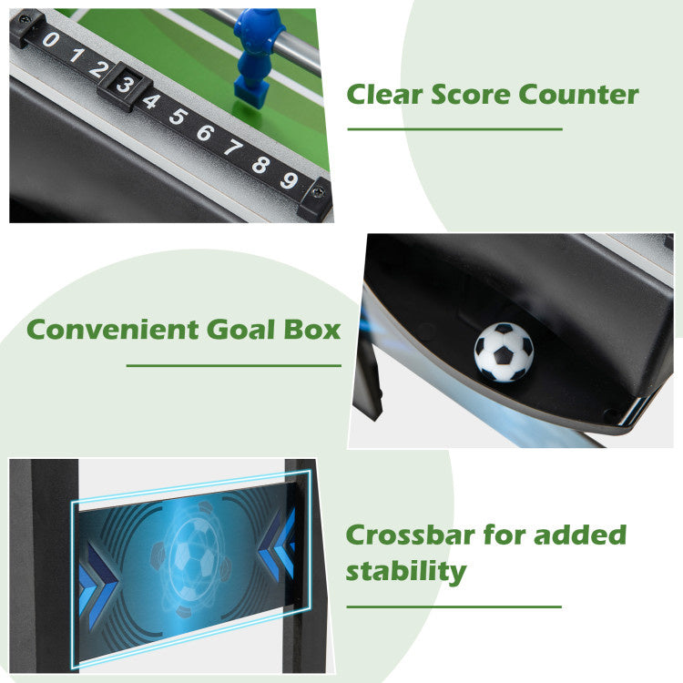 Hooya Imp.& Exp. - Stable Soccer Table Game with 2 Footballs for All Ages