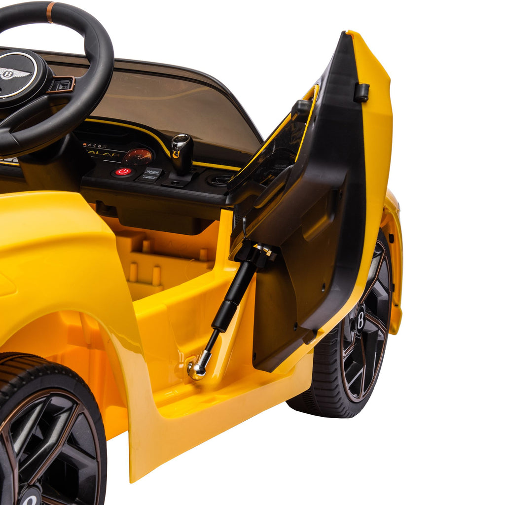 COOLMORE - Licensed Bentley Mulsanne,12v7A Kids ride on car 2.4G W/Parents Remote Control,electric car for kids,Three speed adjustable,Power display, USB,MP3 ,Bluetooth,LED light,Three-point safety belt