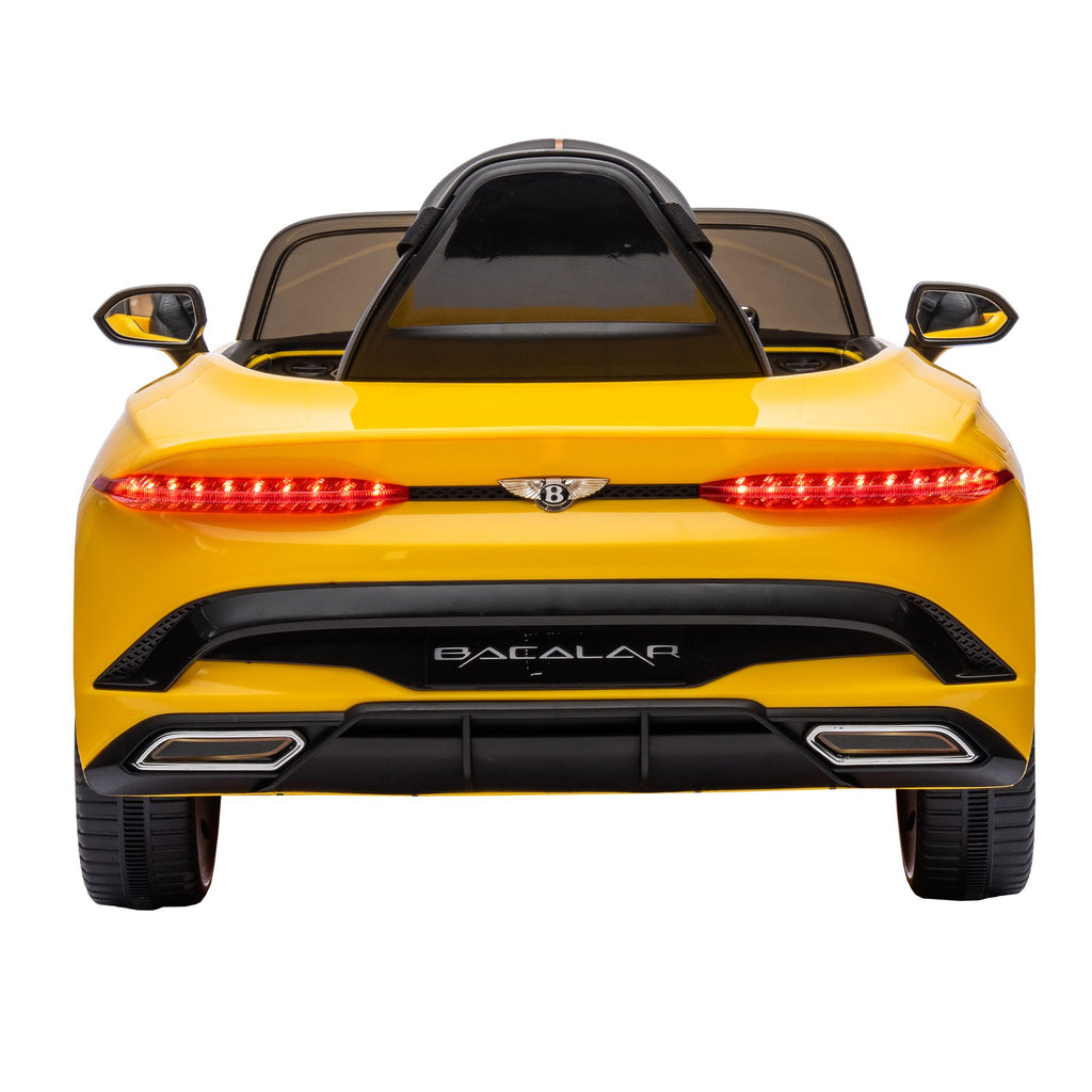 COOLMORE - Licensed Bentley Mulsanne,12v7A Kids ride on car 2.4G W/Parents Remote Control,electric car for kids,Three speed adjustable,Power display, USB,MP3 ,Bluetooth,LED light,Three-point safety belt