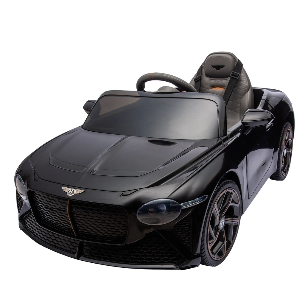 COOLMORE - Licensed Bentley Mulsanne,12v7A Kids ride on car 2.4G W/Parents Remote Control,electric car for kids,Three speed adjustable,Power display, USB,MP3 ,Bluetooth,LED light,Three-point safety belt