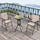 Hooya Imp.& Exp.  - 3 Pieces Outdoor Bistro Set with 2 Folding Chairs
