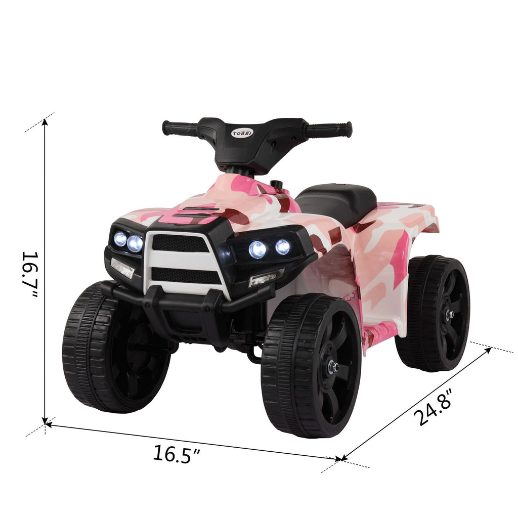 FX070 - Kids Electric ATV Quad Ride On Car Toy-Pink&black