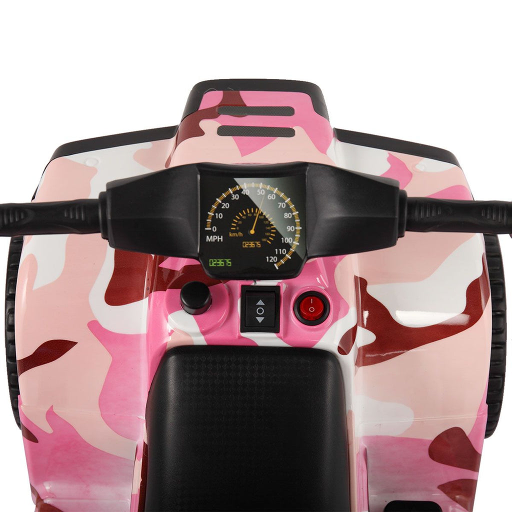 FX070 - Kids Electric ATV Quad Ride On Car Toy-Pink&black