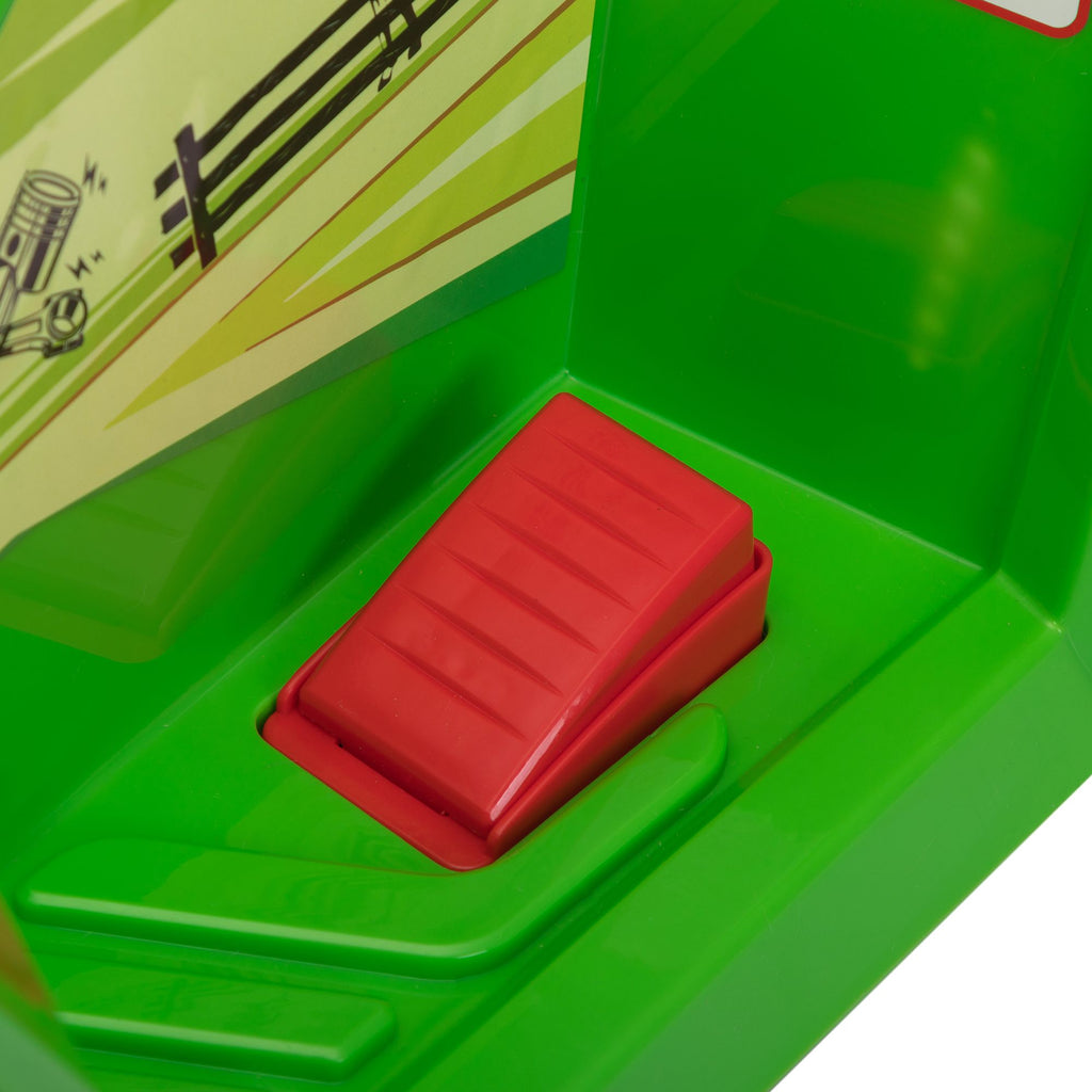 FX070 - Children's Beach Car - with Trailer - Green