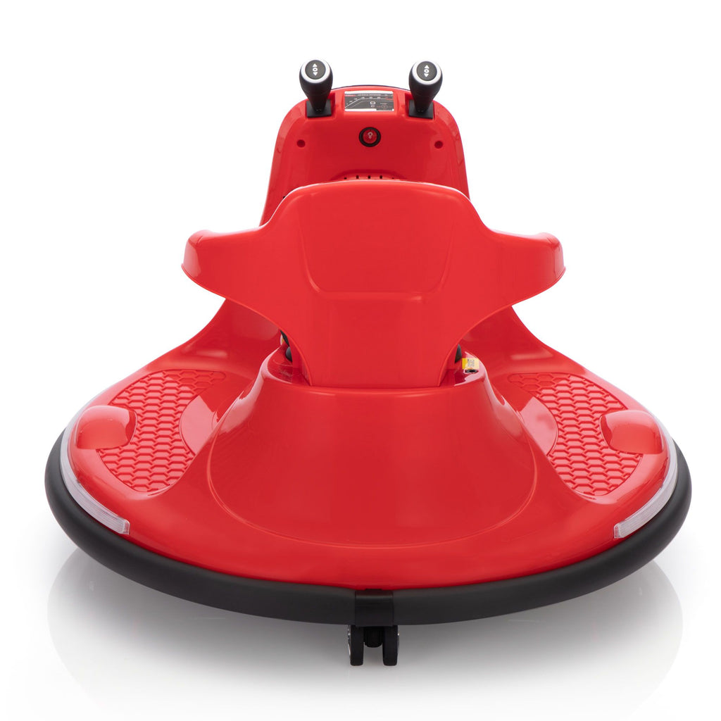 FX070 - 12V Snail-Shaped Kids Electric Bumper Car with Remote Control, Ride On Car with LED Lights, Music, 360 Degree Rotate, Toddler Race Toys, 3-8 Years Old