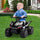 FX070 - Kids Ride-on ATV, 6V Battery Powered Electric Quad Car with Music, LED Lights and Spray Device, 4 Wheeled Ride-on Toy for Toddlers Age 3-5, Black