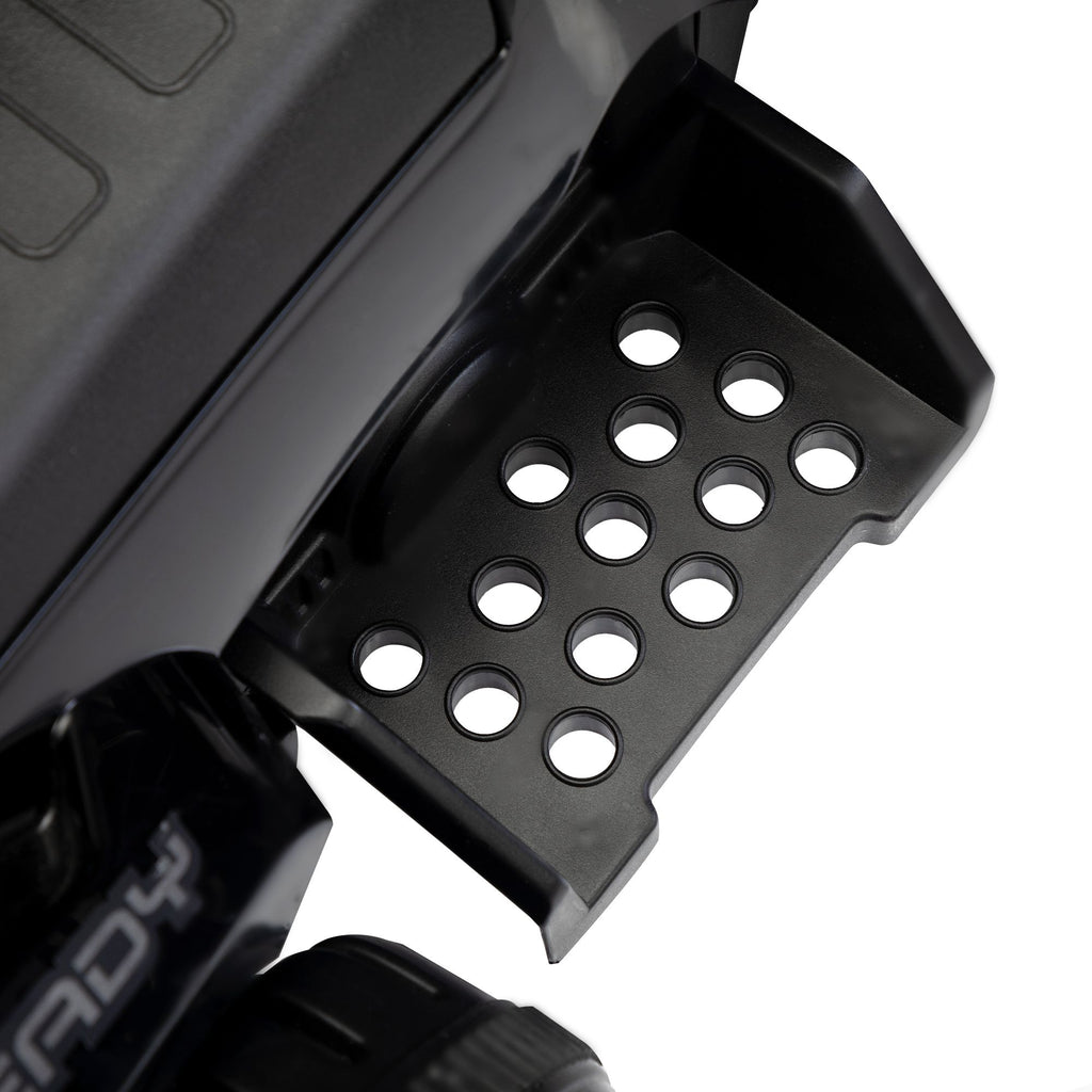 FX070 - Kids Ride-on ATV, 6V Battery Powered Electric Quad Car with Music, LED Lights and Spray Device, 4 Wheeled Ride-on Toy for Toddlers Age 3-5, Black