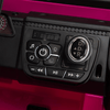 FX070 - 12V kids Ride On Jeep with Remote Control, Electric Car for Kids 3-8 Years, 3 Speeds, LED Lights, MP3 Player - Rose Red