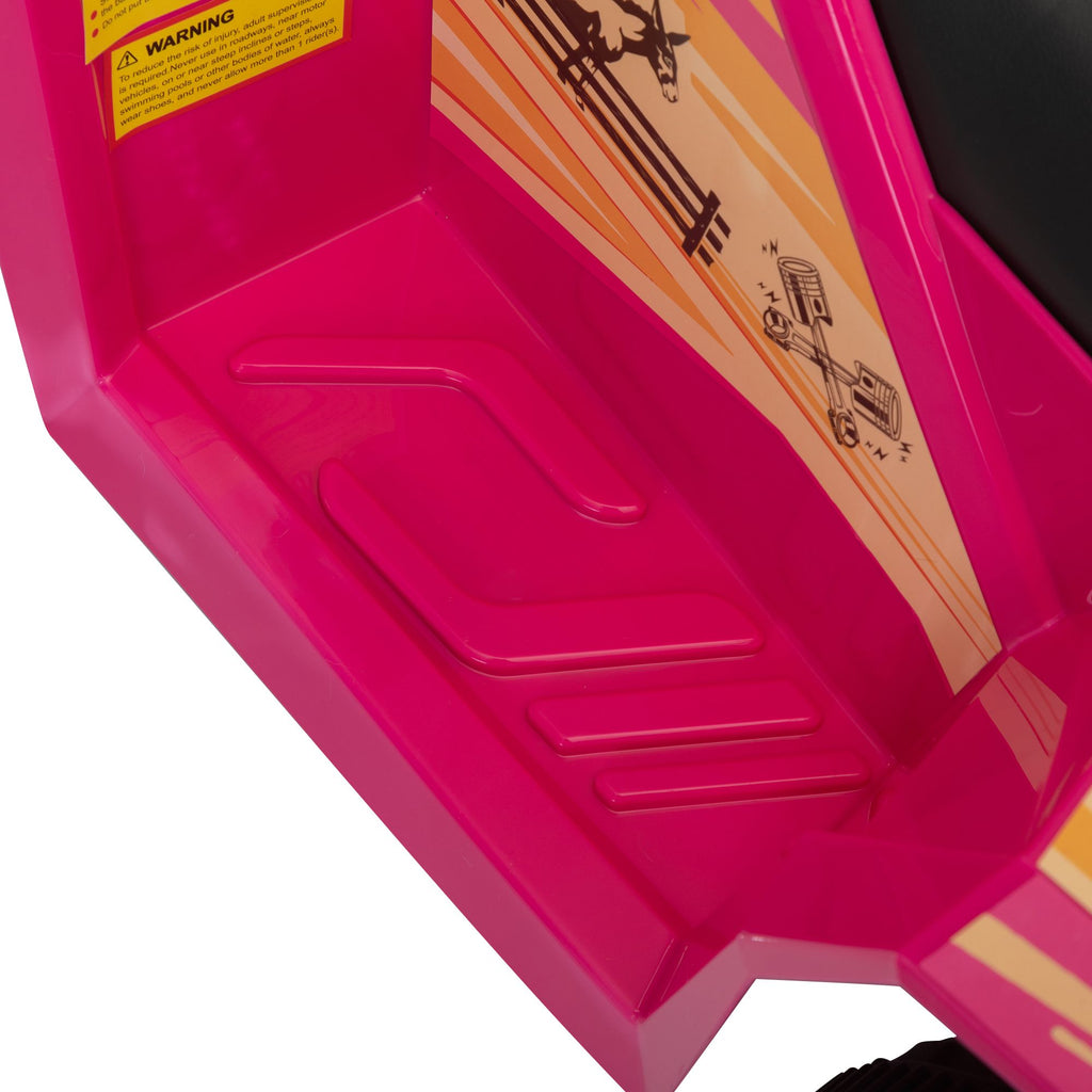 FX070 - Children's Beach Car - with Trailer - Pink