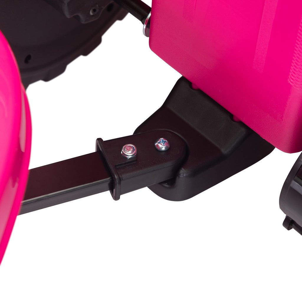 FX070 - Children's Beach Car - with Trailer - Pink