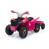 FX070 - Children's Beach Car - with Trailer - Pink