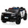 inQ Boutique - 12V Kids Police Ride On Car Electric Cars 2.4G Remote Control, LED Flashing Light, Music & Horn.
