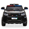 inQ Boutique - 12V Kids Police Ride On Car Electric Cars 2.4G Remote Control, LED Flashing Light, Music & Horn.