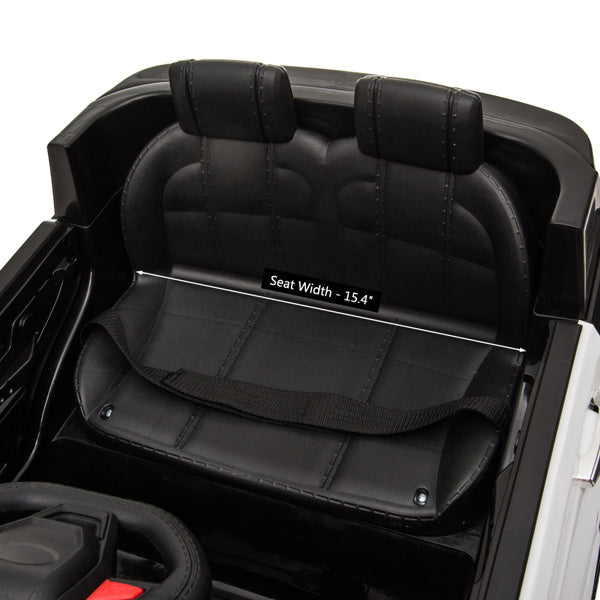 inQ Boutique - 12V Kids Police Ride On Car Electric Cars 2.4G Remote Control, LED Flashing Light, Music & Horn.