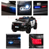 inQ Boutique - 12V Kids Police Ride On Car Electric Cars 2.4G Remote Control, LED Flashing Light, Music & Horn.
